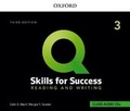 Cover: Q: Skills for Success: Level 3: Reading and Writing Audio CDs - Oxford University Press