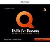 Enlarge image Cover: Q: Skills for Success: Level 5: Reading and Writing Audio CDs - Oxford University Press