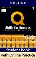 Cover: Q: Skills for Success: Level 1: Reading and Writing Student Book with iQ Online Practice - Oxford University Press