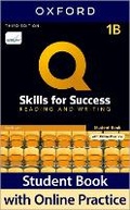 Cover: Q: Skills for Success: Level 1: Reading and Writing Split Student Book B with iQ Online Practice - Oxford University Press