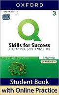 Cover: Q: Skills for Success: Level 3: Listening and Speaking Student Book with iQ Online Practice - Oxford University Press