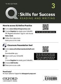 Cover: Q: Skills for Success: Level 3: Reading and Writing Teacher's Access Card - Oxford University Press