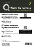 Cover: Q: Skills for Success: Level 3: Listening and Speaking Teacher's Access Card - Oxford University Press