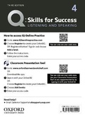 Cover: Q: Skills for Success: Level 4: Listening and Speaking Teacher's Access Card - Oxford University Press