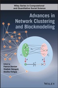 Cover: Advances in Network Clustering and Blockmodeling - Wiley-Blackwell