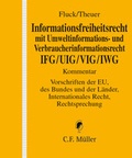 Cover: Informationsfreiheitsrecht mit Umweltinformations- und Verbraucherinformationsrecht IFG/UIG/VIG - Grundwerk mit Fortsetzungsbezug - C.F. M&uuml;ller