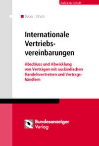 Abbildung von: Internationale Vertriebsvereinbarungen - Reguvis Fachmedien