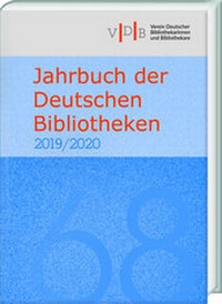 Abbildung von: Jahrbuch der Deutschen Bibliotheken 68 (2019/2020) - Harrassowitz Verlag