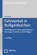 Cover: Fahrverbot in Bu&szlig;geldsachen - Nomos