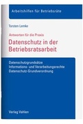 Cover: Datenschutz in der Betriebsratsarbeit - Vahlen