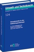 Cover: Energiewende in der Industriegesellschaft - Erich Schmidt Verlag