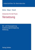 Cover: Versetzung - Vahlen