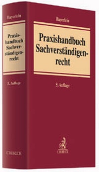 Abbildung von: Praxishandbuch Sachverständigenrecht - C.H.BECK