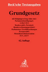 Abbildung von: Grundgesetz für die Bundesrepublik Deutschland - C.H.BECK