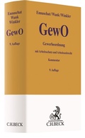 Cover: Gewerbeordnung: GewO - C.H.BECK