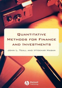 Enlarge image Cover: Quantitative Methods for Finance and Investments - Wiley