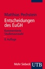Cover: Entscheidungen des EuGH - UTB