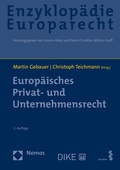 Abbildung von: Europäisches Privat- und Unternehmensrecht - Nomos