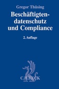 Cover: Besch&auml;ftigtendatenschutz und Compliance - C.H.BECK