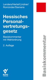 Abbildung von: Hessisches Personalvertretungsgesetz - Bund-Verlag