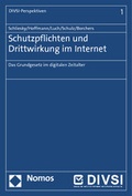 Cover: Schutzpflichten und Drittwirkung im Internet - Nomos
