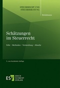 Cover: Sch&auml;tzungen im Steuerrecht - Erich Schmidt Verlag