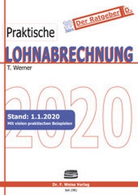 Abbildung von: Praktische Lohnabrechnung 2020 - F. Weiss