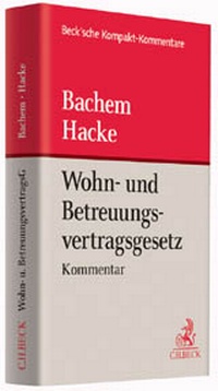 Abbildung von: Wohn- und Betreuungsvertragsgesetz - C.H.BECK