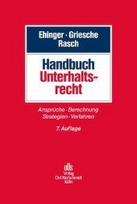 Abbildung von: Handbuch Unterhaltsrecht - Otto Schmidt Verlag