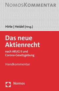 Abbildung von: Das neue Aktienrecht - Nomos