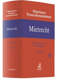 Abbildung von: Münchener Prozessformularbuch - Band 1 - C.H.BECK