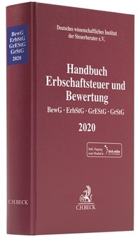 Abbildung von: Handbuch Erbschaftsteuer und Bewertung 2020 - C.H.BECK