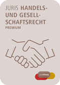 Abbildung von: juris Handels- und Gesellschaftsrecht Premium - Juris