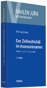 Enlarge image Cover: Der Zivilrechtsfall im Assessorexamen - Vahlen