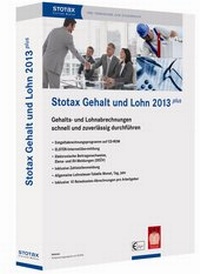 Bild vergrößern Bild: Stotax Gehalt und Lohn Plus 2013 - Stollfuß