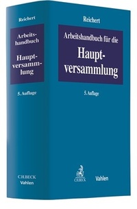Abbildung von: Arbeitshandbuch für die Hauptversammlung - Vahlen