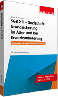 Abbildung von: SGB XII - Sozialhilfe: Grundsicherung im Alter und bei Erwerbsminderung - Walhalla