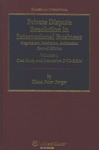 Abbildung von: Private Dispute Resolution in International Business - Kluwer Law International