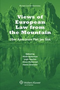 Cover: Views of European Law from the Mountain - Kluwer Law International