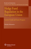 Cover: Hedge Fund Regulation in the European Union - Kluwer Law International
