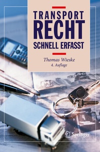 Abbildung von: Transportrecht - Schnell erfasst - Springer
