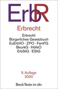 Enlarge image Cover: Erbrecht: ErbR - dtv