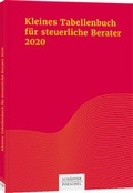 Cover: Kleines Tabellenbuch f&uuml;r steuerliche Berater 2020 - Sch&auml;ffer-Poeschel