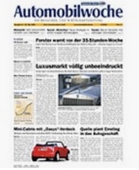 Abbildung von: Automobilwoche - Crain Communications