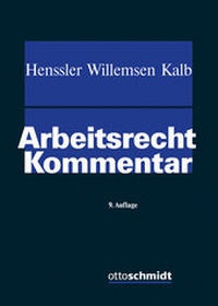 Abbildung von: Arbeitsrecht Kommentar - Otto Schmidt Verlag