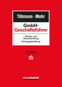 Abbildung von: GmbH-Geschäftsführer - Otto Schmidt Verlag