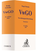 Cover: Verwaltungsgerichtsordnung: VwGO - C.H.BECK