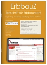 Abbildung von: ErbbauZ - Zeitschrift für Erbbaurecht - C.H.BECK