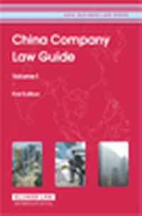 Enlarge image Cover: China Company Law Guide - Kluwer Law International