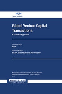 Abbildung von: Global Venture Capital Transactions - Kluwer Law International